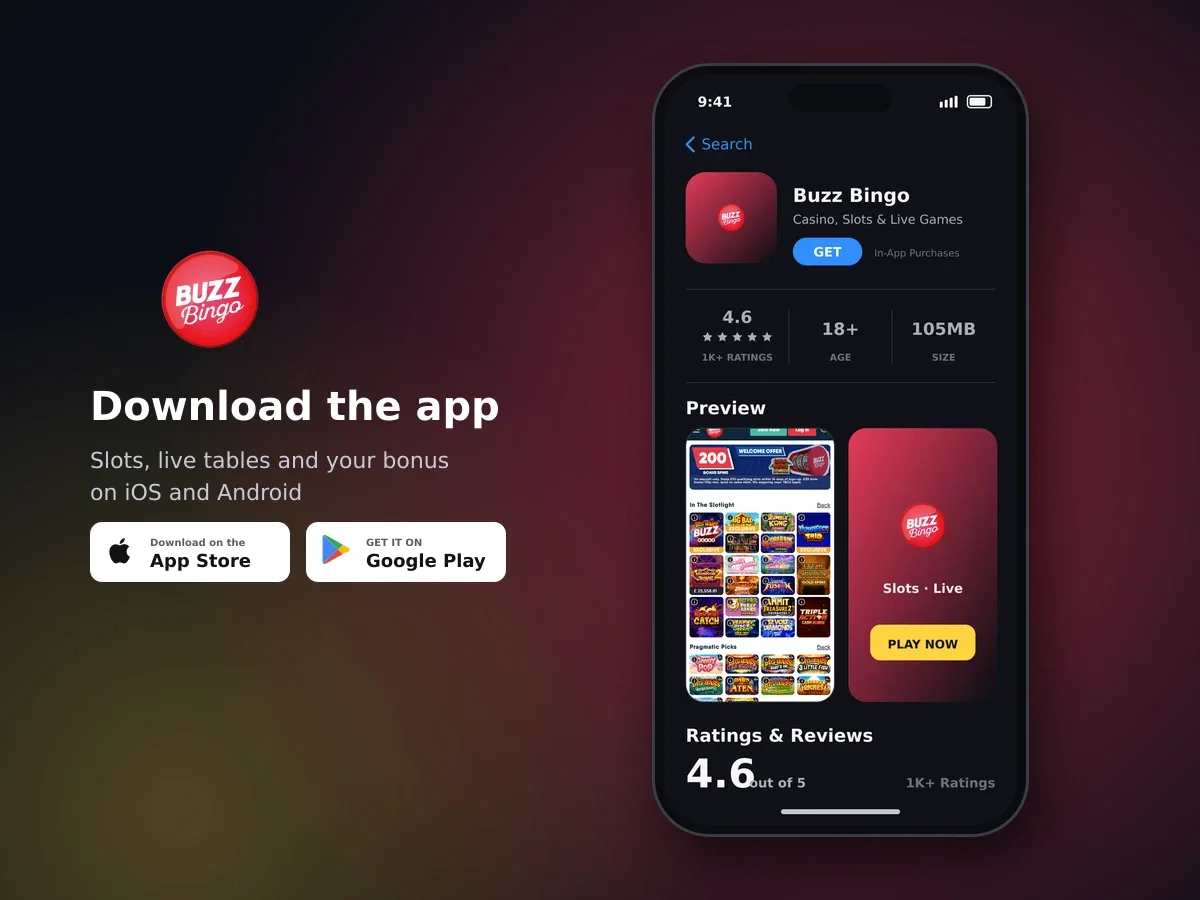 Buzz Bingo app